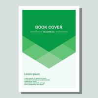 book cover template suitable for business vector