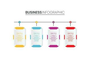 infographic template suitable for business vector