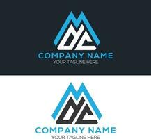 MDC initial letters logo Design Vector, MDC creative initials letter logo concept, MDC letter design. vector