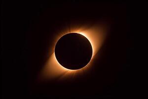 Solar eclipse. aesthetic photo