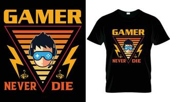 Gaming t shirt design, video gaming t shirt design, motivation, typography t shirt, vector