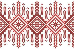 Ethnic geometric seamless pattern. Design for fabric, clothes, decorative paper, wrapping, embroidery, illustration, vector, tribal pattern vector