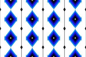 Seamless abstract ikat pattern abstract background for textile design. Can be used in fabric design for clothes, accessories, decorative paper, wrapping, Vector, illustration, carpet vector