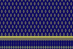 Seamless abstract ikat pattern abstract background for textile design. Can be used in fabric design for clothes, accessories, decorative paper, wrapping, Vector, illustration, carpet vector