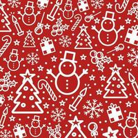 geometric Christmas pattern. vector