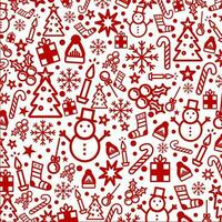 geometric Christmas pattern. vector