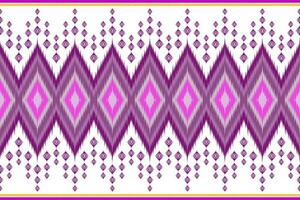 Seamless abstract ikat pattern abstract background for textile design. Can be used in fabric design for clothes, accessories, decorative paper, wrapping, Vector, illustration, carpet vector