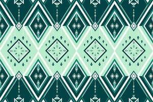 geometric ethnic pattern Can be used in fabric design for background, wallpaper, carpet, textile, clothing, wrapping, decorative paper, embroidery illustration vector. vector