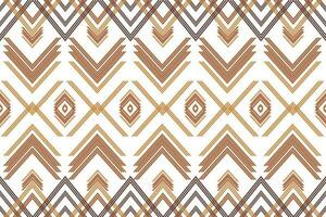 geometric ethnic pattern Can be used in fabric design for background, wallpaper, carpet, textile, clothing, wrapping, decorative paper, embroidery illustration vector. vector