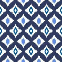 Uzbek ikat pattern and fabric in Uzbekistan. Abstract background for wallpaper, textures, textile, wrapping paper. vector
