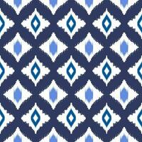 Uzbek ikat pattern and fabric in Uzbekistan. Abstract background for wallpaper, textures, textile, wrapping paper. vector