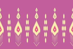 Uzbek ikat pattern and fabric in Uzbekistan. Abstract background for wallpaper, textures, textile, wrapping paper. vector