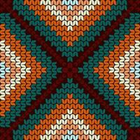 geometric ethnic pattern Can be used in fabric design for background, wallpaper, carpet, textile, clothing, wrapping, decorative paper, embroidery illustration vector. vector