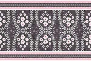geometric ethnic pattern Can be used in fabric design for background, wallpaper, carpet, textile, clothing, wrapping, decorative paper, embroidery illustration vector. vector