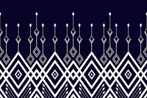 geometric ethnic pattern Can be used in fabric design for background, wallpaper, carpet, textile, clothing, wrapping, decorative paper, embroidery illustration vector. vector