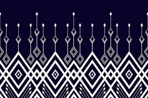 geometric ethnic pattern Can be used in fabric design for background, wallpaper, carpet, textile, clothing, wrapping, decorative paper, embroidery illustration vector. vector