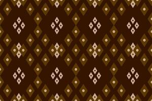 geometric ethnic pattern Can be used in fabric design for background, wallpaper, carpet, textile, clothing, wrapping, decorative paper, embroidery illustration vector. vector