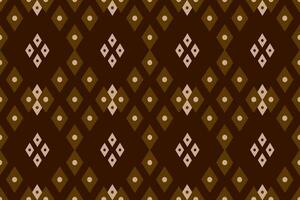 geometric ethnic pattern Can be used in fabric design for background, wallpaper, carpet, textile, clothing, wrapping, decorative paper, embroidery illustration vector. vector