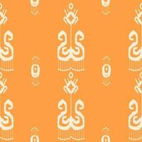 Uzbek ikat pattern and fabric in Uzbekistan. Abstract background for wallpaper, textures, textile, wrapping paper. vector