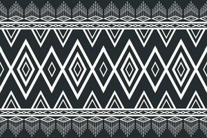 geometric ethnic pattern Can be used in fabric design for background, wallpaper, carpet, textile, clothing, wrapping, decorative paper, embroidery illustration vector. vector