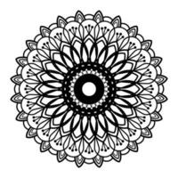 mandala con vistoso, mándala, vector mándala, floral mándala, flor mándala, diseño para colorante libro página, bordado, ilustración, vector