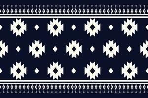 geometric ethnic pattern Can be used in fabric design for background, wallpaper, carpet, textile, clothing, wrapping, decorative paper, embroidery illustration vector. vector