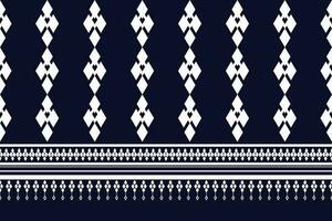 geometric ethnic pattern Can be used in fabric design for background, wallpaper, carpet, textile, clothing, wrapping, decorative paper, embroidery illustration vector. vector