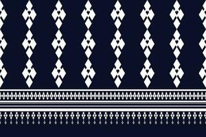 geometric ethnic pattern Can be used in fabric design for background, wallpaper, carpet, textile, clothing, wrapping, decorative paper, embroidery illustration vector. vector