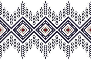 geometric ethnic pattern Can be used in fabric design for background, wallpaper, carpet, textile, clothing, wrapping, decorative paper, embroidery illustration vector. vector