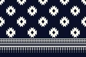 geometric ethnic pattern Can be used in fabric design for background, wallpaper, carpet, textile, clothing, wrapping, decorative paper, embroidery illustration vector. vector