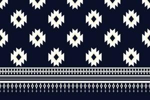 geometric ethnic pattern Can be used in fabric design for background, wallpaper, carpet, textile, clothing, wrapping, decorative paper, embroidery illustration vector. vector