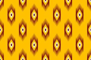 Uzbek ikat pattern and fabric in Uzbekistan. Abstract background for wallpaper, textures, textile, wrapping paper. vector