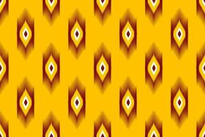 Uzbek ikat pattern and fabric in Uzbekistan. Abstract background for wallpaper, textures, textile, wrapping paper. vector