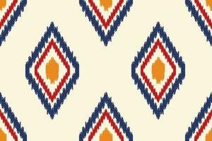 geometric ethnic pattern Can be used in fabric design for background, wallpaper, carpet, textile, clothing, wrapping, decorative paper, embroidery illustration vector. vector