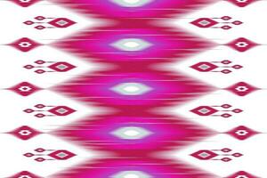 Seamless abstract ikat pattern abstract background for textile design. Can be used in fabric design for clothes, accessories, decorative paper, wrapping, Vector, illustration, carpet vector