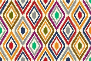 geometric ethnic pattern Can be used in fabric design for background, wallpaper, carpet, textile, clothing, wrapping, decorative paper, embroidery illustration vector. vector