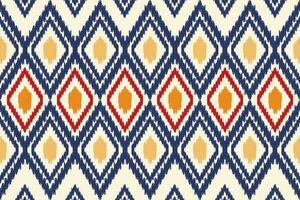 geometric ethnic pattern Can be used in fabric design for background, wallpaper, carpet, textile, clothing, wrapping, decorative paper, embroidery illustration vector. vector