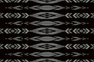 Seamless abstract ikat pattern abstract background for textile design. Can be used in fabric design for clothes, accessories, decorative paper, wrapping, Vector, illustration, carpet vector