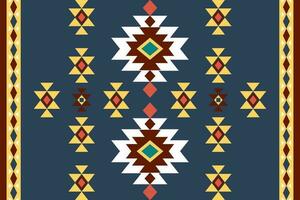 geometric ethnic pattern Can be used in fabric design for background, wallpaper, carpet, textile, clothing, wrapping, decorative paper, embroidery illustration vector. vector