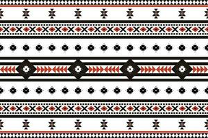 geometric ethnic pattern Can be used in fabric design for background, wallpaper, carpet, textile, clothing, wrapping, decorative paper, embroidery illustration vector. vector
