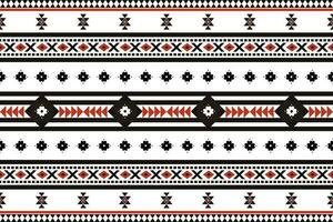 geometric ethnic pattern Can be used in fabric design for background, wallpaper, carpet, textile, clothing, wrapping, decorative paper, embroidery illustration vector. vector