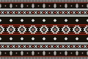 geometric ethnic pattern Can be used in fabric design for background, wallpaper, carpet, textile, clothing, wrapping, decorative paper, embroidery illustration vector. vector