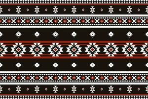 geometric ethnic pattern Can be used in fabric design for background, wallpaper, carpet, textile, clothing, wrapping, decorative paper, embroidery illustration vector. vector