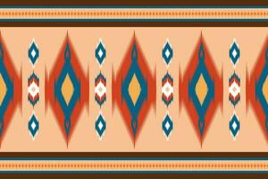 Uzbek ikat pattern and fabric in Uzbekistan. Abstract background for wallpaper, textures, textile, wrapping paper. vector