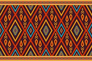 Uzbek ikat pattern and fabric in Uzbekistan. Abstract background for wallpaper, textures, textile, wrapping paper. vector