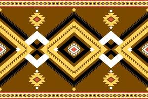 geometric ethnic pattern Can be used in fabric design for background, wallpaper, carpet, textile, clothing, wrapping, decorative paper, embroidery illustration vector. vector