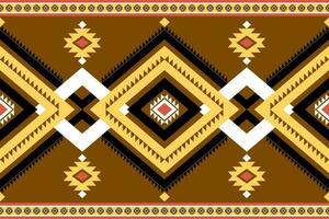 geometric ethnic pattern Can be used in fabric design for background, wallpaper, carpet, textile, clothing, wrapping, decorative paper, embroidery illustration vector. vector