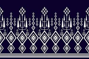 geometric ethnic pattern Can be used in fabric design for background, wallpaper, carpet, textile, clothing, wrapping, decorative paper, embroidery illustration vector. vector