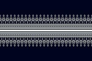geometric ethnic pattern Can be used in fabric design for background, wallpaper, carpet, textile, clothing, wrapping, decorative paper, embroidery illustration vector. vector