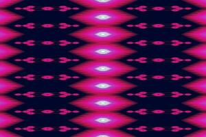 Uzbek ikat pattern and fabric in Uzbekistan. Abstract background for wallpaper, textures, textile, wrapping paper. vector